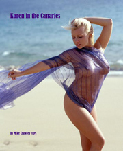Karen in the Canaries - Click here to buy from Blurb